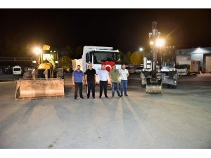 Afet bölgelerine ‘Yıldırım’ destek