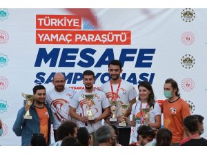 Yamaç Paraşütü Mesafe Şampiyonası sona erdi