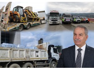 İlkadım, Tekkeköy, Çarşamba’dan sel bölgesine destek