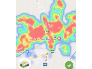 Sivas’ın corona virüs risk haritası kırmızı alarm veriyor
