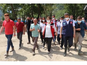 Bakan Yanık: "Sinop’a 13 milyon nakdi yardım gönderdik"