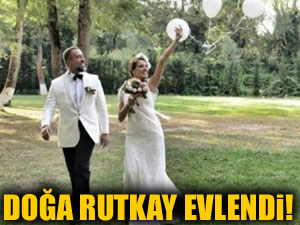 Doğa Rutkay ve Kerimcan Kamal evlendi