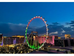 Dubai’de dünyanın en büyük dönme dolabının inşası tamamlandı