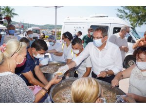 Başkan Ergin'den aşure ikramı - Vimarsana News