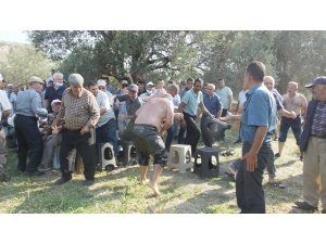 Güreşsever baba oğullarının sünnetinde yağlı güreş düzenledi - Vimarsana News