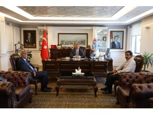 Kayseri Cem Evi yönetiminden Başkan Palancıoğlu’na ziyaret