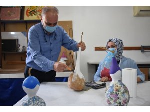 Edremit Belediyesi el sanatları kursları yeniden başladı