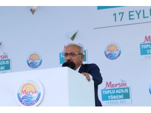 Bakan Elvan: "Mersin, Akdeniz’in parlayan yıldızı"