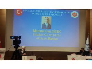 Hafızlık yarışmasının Türkiye birincisi Manisa’dan