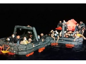 Marmaris ve Datça’da 132 göçmen kurtarıldı