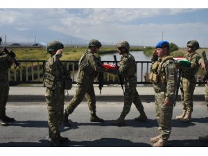 Türk askeri “Sarsılmaz Kardeşlik 2021 Tatbikatı” için Nahçıvan’da
