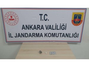 Ankara’da jandarmadan uyuşturucu operasyonu