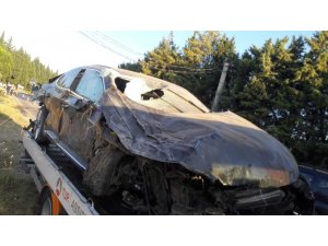 İzmir’de trafik kazası: 1 ölü, 2 yaralı