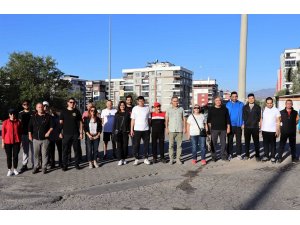 Nazilli’de Avrupa Hareketlilik Haftası kapsamında sağlık için yürüdüler