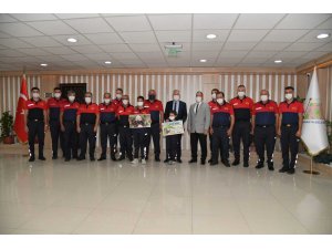 Isparta itfaiyesi 2021 yılında 570 vakaya müdahale etti