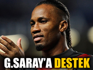 Drogba'dan Galatasaray'a destek!