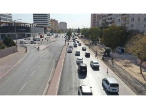 Konya Büyükşehir kavşak düzenlemeleriyle trafiği rahatlatıyor