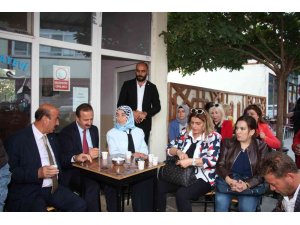 İYİ Parti Genel Başkan Yardımcısı Ağıralioğlu, Erzurum’da esnafın sorunlarını dinledi