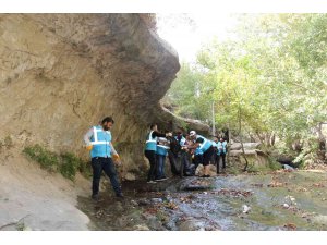 Dicle Elektrik gönüllülerinden Gabar Dağı’ında temizlik operasyonu