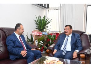 Başkan Gürkan’dan Baro Başkanı Demez’e hayırlı olsun ziyareti