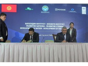 Başkan Sadıkoğlu Kırgızistan’da düzenlenen yatırım forumuna katıldı