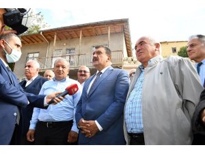 Başkan Gürkan, alt ve üst yapı çalışmalarını inceledi