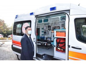 Sındırgı 112 Acil Sağlık İstasyonuna yeni ambulans