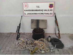 Kahramanmaraş’ta bağ evi hırsızlığına 2 tutuklama