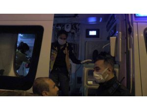 Ataşehir’de duvara çarpan şoför araçta bayıldı: 1 yaralı