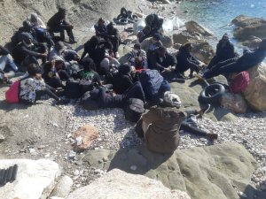 Fethiye’de 27 düzensiz göçmen kurtarıldı