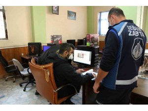 Serdivan’da internet kafe ve oyun salonları denetlendi