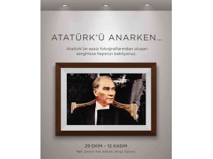 ‘Atatürk’ü Anarken’ sergisi 29 Ekim’de ziyarete açılıyor