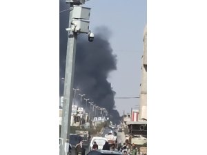 El Bab’da akaryakıt deposunda patlama: 2 yaralı