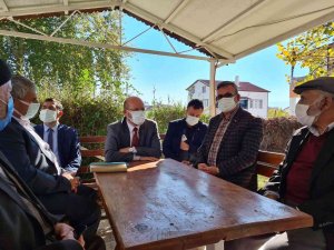 Başkan Özcan, Pandemi sonrası mahalle ziyaretlerinde