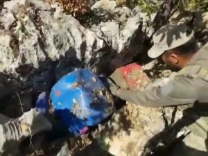 PKK’ya ait patlayıcı madde ve yaşam malzemeleri ele geçirildi