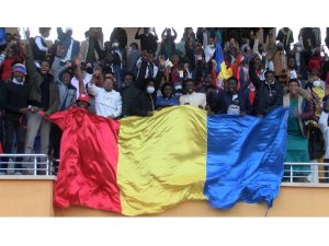 Tokat’ta, Afrikalı öğrencilerin futbol heyecanı