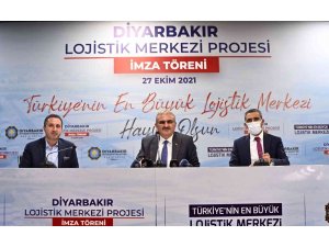 Diyarbakır’da Lojistik Merkezi için imzalar atıldı