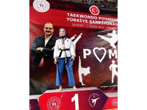 Kübra Dağlı üst üste 4. kez Türkiye şampiyonu