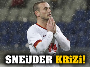 Galatasaray'da Wesley Sneijder krizi!