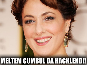 Meltem Cumbul da hacklendi!