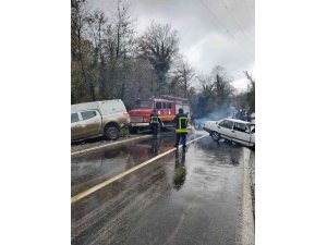 Sinop’ta iki araç çarpıştı: 7 yaralı