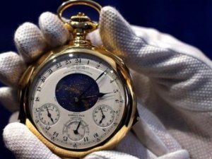 15 milyon dolarlık saat açık arttırmada