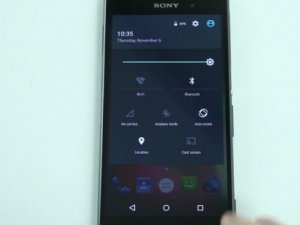 Android özellikli Xperia Z3'ün tanıtım videosu