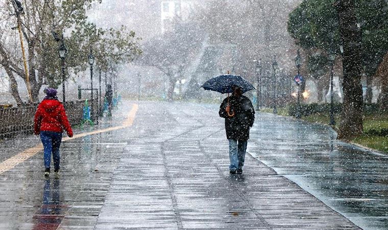 Türkiye yağışlı havaya teslim! Meteoroloji'den peş peşe uyarılar: Sağanak ve kar etkili olacak
