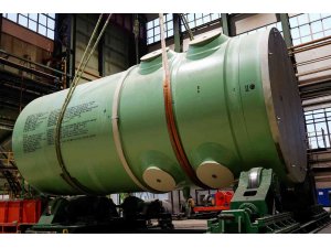 Akkuyu NGS’nin ikinci ünitesine ait reaktör basınç kabı Türkiye’ye gönderildi