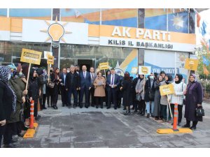 AK Partili kadınlardan şiddet açıklaması