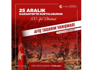 25 Aralık Gaziantep Kurtuluşu temalı afiş yarışmasında geri sayım başladı
