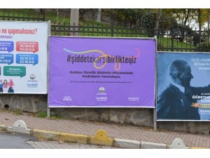 CHP’li belediyelerden ’Şiddete Karşı Birlikteyiz’ mesajı
