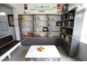 Türkiye’nin ilk tarım kitaphanesi açıldı