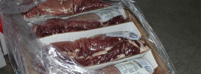 Bin 44 ton kaçak kırmızı et